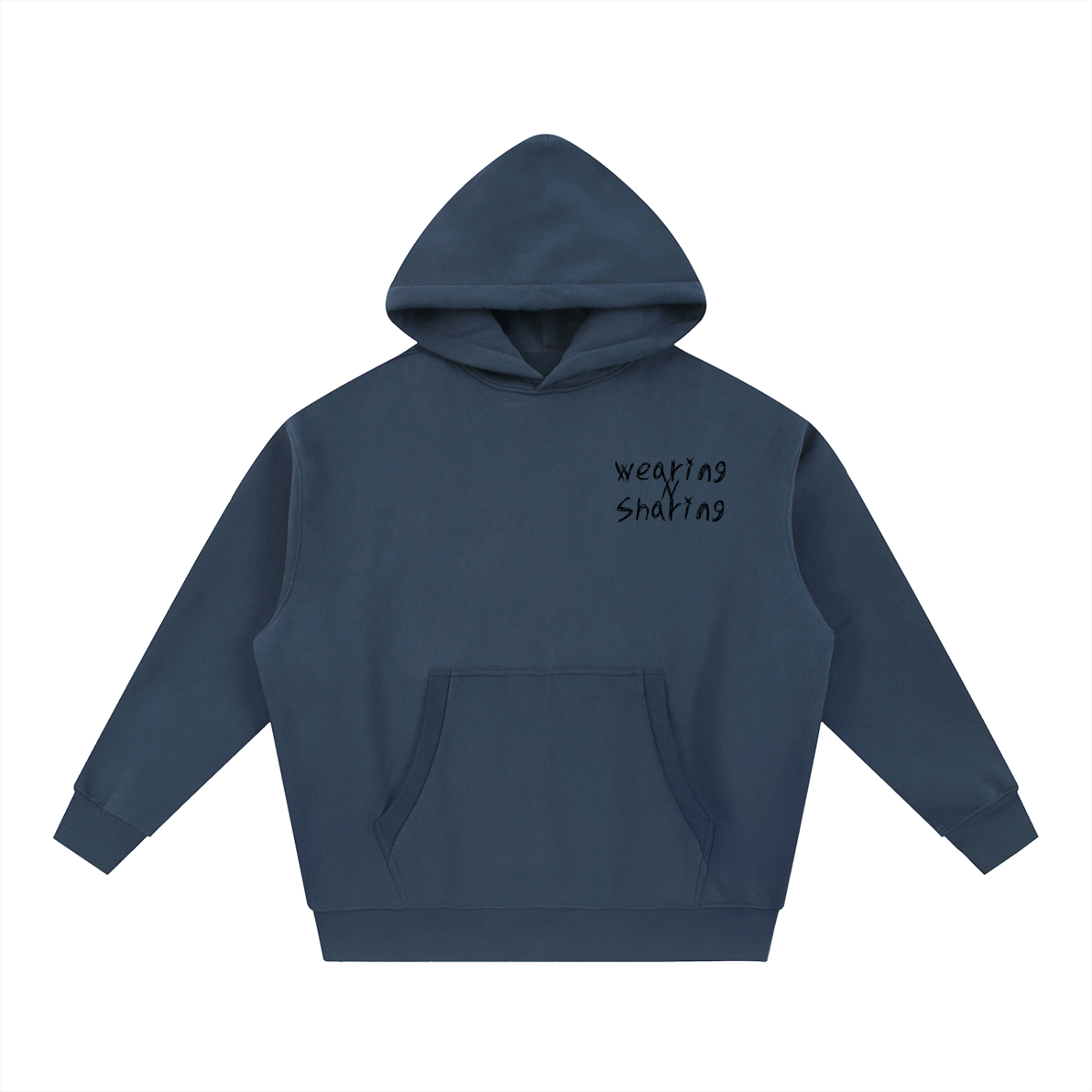 Wearing and Sharing Romans 10:9 Hoodie